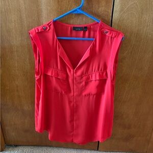 Apt. 9 Women's Vibrant Red Blouse